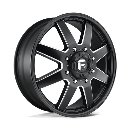 Fuel 1Pc D538 Maverick 24X8.25 +105 Matte Black Milled