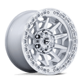 Fuel 1Pc D883 Covert 20X9 +20 Silver W/ Machined Face