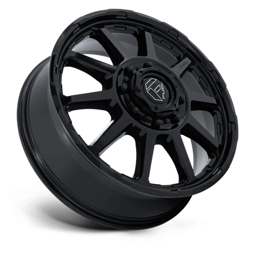 Fuel 1Pc D911 Circuit Dually 20X8.25 +105 Gloss Black