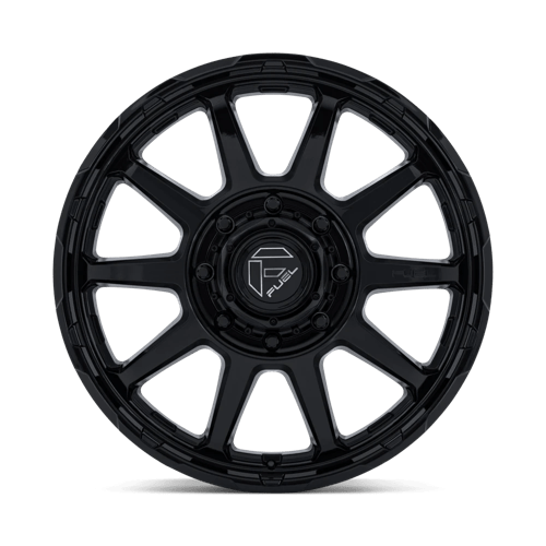 Fuel 1Pc D911 Circuit Dually 20X8.25 +105 Gloss Black