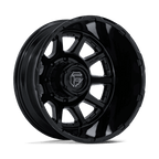 Fuel 1Pc D911 Circuit Dually 24X8.25 -202 Gloss Black