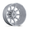 Fuel 1Pc D912 Circuit Dually 20X8.25 -221 Gloss Silver W/ Machined Face
