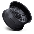 Fuel 1Pc Darkstar 22X10 +10 Matte Gunmetal W/ Black Lip
