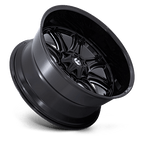 Fuel 1Pc Darkstar 24X12 -44 Gloss Black Milled