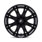 Fuel 1Pc Darkstar 22X10 +10 Gloss Black Milled