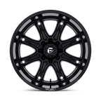 Fuel 1Pc Darkstar 22X10 +10 Gloss Black Milled