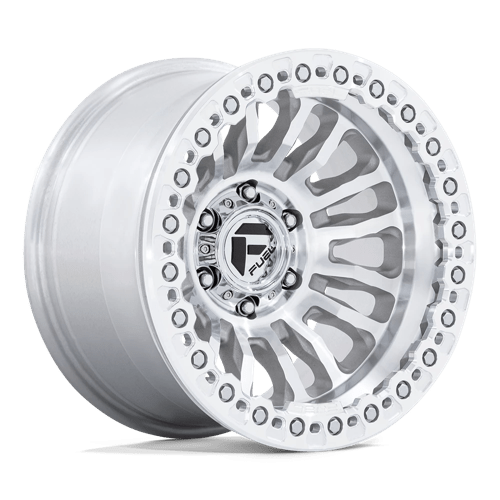 Fuel 1Pc Fc125 Rincon Beadlock 17X9 -38 Matte Gunmetal W/ Black Ring
