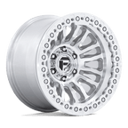 Fuel 1Pc Fc125 Rincon Beadlock 17X9 -38 Matte Gunmetal W/ Black Ring