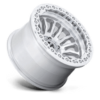 Fuel 1Pc Fc125 Rincon Beadlock 17X9 -38 Matte Gunmetal W/ Black Ring