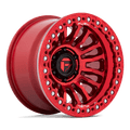 Fuel 1Pc Fc125 Rincon Beadlock 17X9 -38 Candy Red