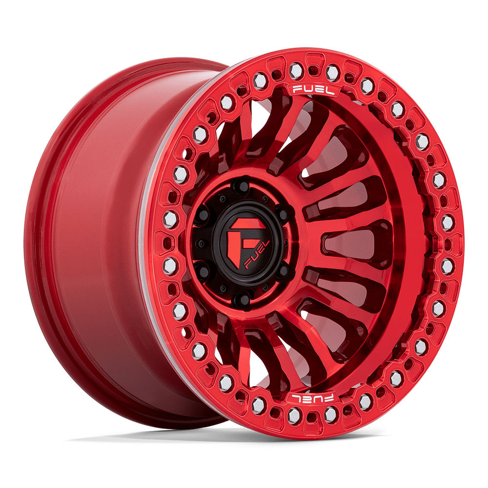 Fuel 1Pc Fc125 Rincon Beadlock 17X9 -38 Candy Red