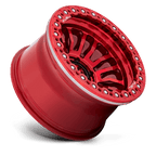 Fuel 1Pc Fc125 Rincon Beadlock 17X9 -38 Candy Red