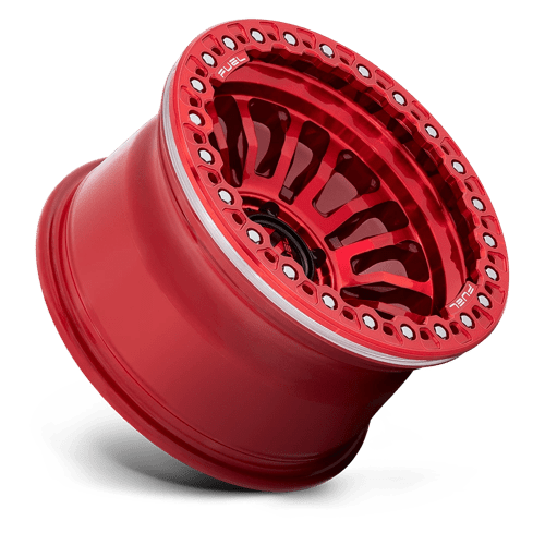 Fuel 1Pc Fc125 Rincon Beadlock 17X9 -38 Candy Red