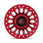 Fuel 1Pc Fc125 Rincon Beadlock 17X9 -38 Candy Red