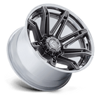 Fuel 1Pc Fc401 Brawl 24X12 -44 Platinum W/ Chrome Lip