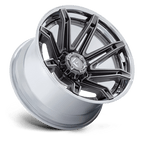 Fuel 1Pc Fc401 Brawl 24X12 -44 Platinum W/ Chrome Lip