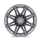 Fuel 1Pc Fc401 Brawl 22X12 -44 Platinum W/ Chrome Lip