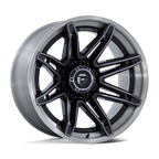 Fuel 1Pc Fc401 Brawl 20X10 -18 Gloss Black Brushed Dark Tint