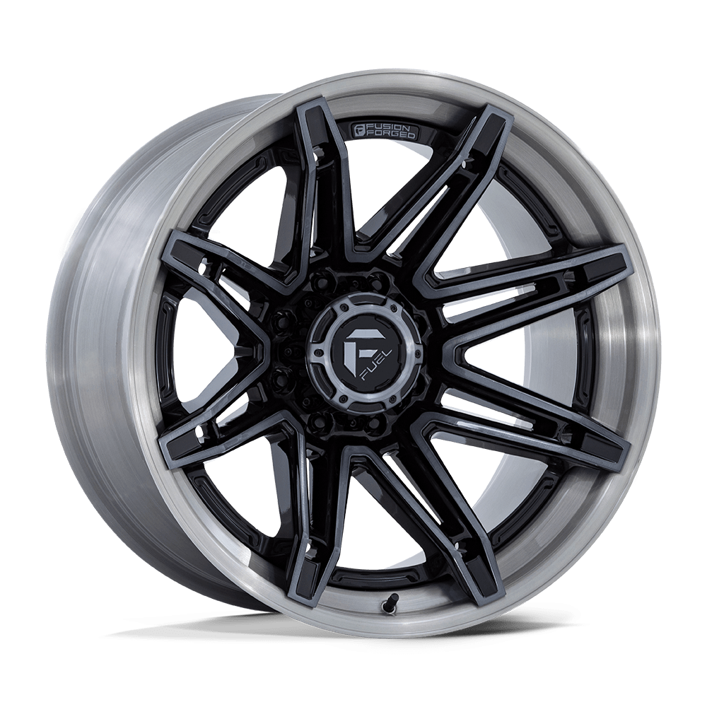 Fuel 1Pc Fc401 Brawl 24X12 -44 Gloss Black Brushed Dark Tint