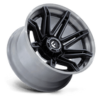 Fuel 1Pc Fc401 Brawl 24X12 -44 Gloss Black Brushed Dark Tint