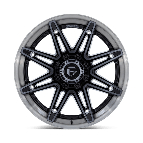 Fuel 1Pc Fc401 Brawl 24X12 -44 Gloss Black Brushed Dark Tint