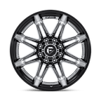 Fuel 1Pc Fc401 Brawl 24X12 -44 Chrome W/ Gloss Black Lip