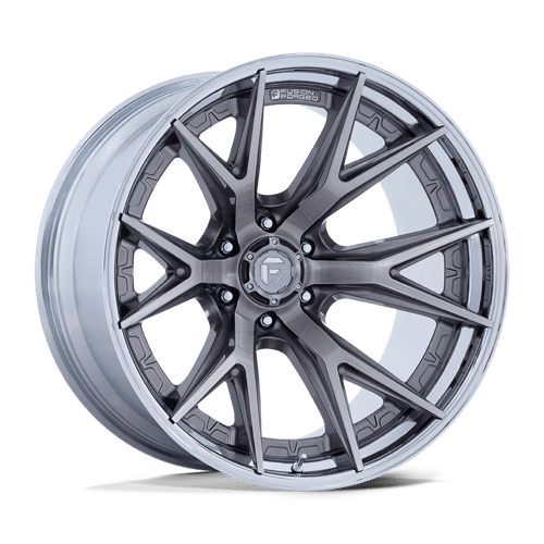 Fuel 1Pc Fc402 Catalyst 17X9 +1 Matte Black W/ Gloss Bronze Li