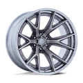 Fuel 1Pc Fc402 Catalyst 20X9 +20 Platinum W/ Chrome Lip