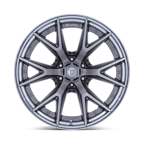 Fuel 1Pc Fc402 Catalyst 18X9 +1 Matte Black W/ Gloss Bronze Li
