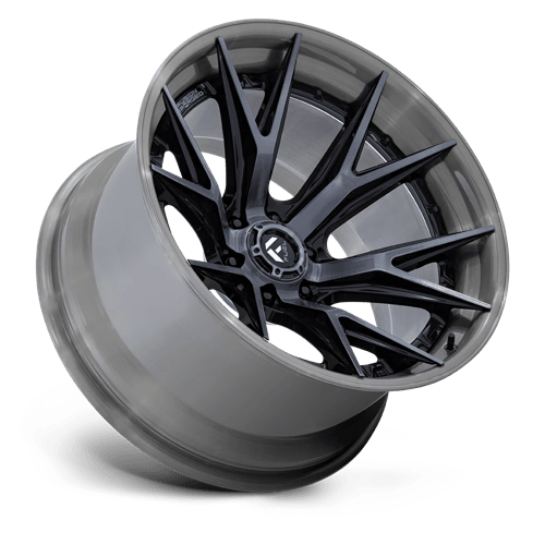 Fuel 1Pc Fc402 Catalyst 20X9 +1 Gloss Black Brushed Dark Tint
