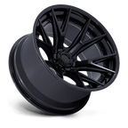 Fuel 1Pc Fc402 Catalyst 20X9 +1 Matte Black W/ Gloss Black Lip