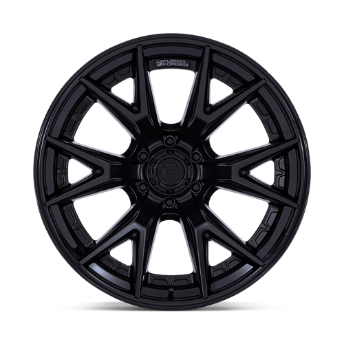 Fuel 1Pc Fc402 Catalyst 22X10 -18 Matte Black W/ Gloss Black Lip