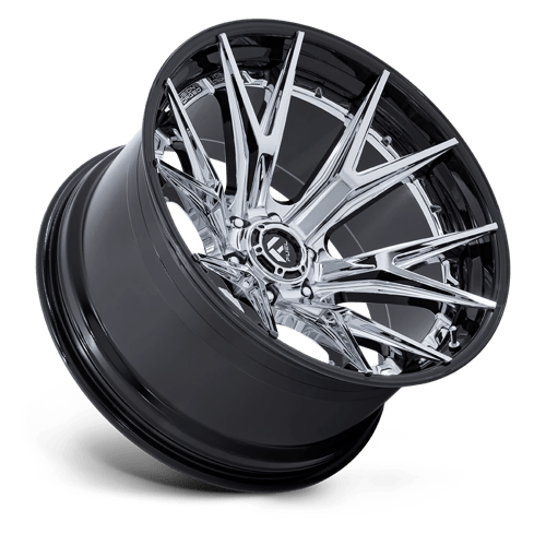 Fuel 1Pc Fc402 Catalyst 18X9 +1 Chrome W/ Gloss Black Lip
