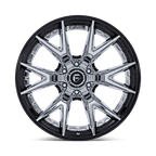 Fuel 1Pc Fc402 Catalyst 24X12 -44 Chrome W/ Gloss Black Lip