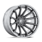 Fuel 1Pc Fc403 Burn 20X9 +1 Platinum W/ Chrome Lip