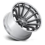 Fuel 1Pc Fc403 Burn 20X9 +1 Platinum W/ Chrome Lip