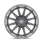 Fuel 1Pc Fc403 Burn 20X10 -18 Platinum W/ Chrome Lip