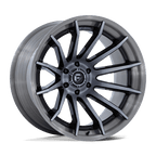 Fuel 1Pc Fc403 Burn 22X10 -18 Gloss Black Brushed Dark Tint