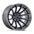 Fuel 1Pc Fc403 Burn 20X9 +1 Gloss Black Brushed Dark Tint