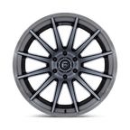 Fuel 1Pc Fc403 Burn 22X10 -18 Gloss Black Brushed Dark Tint