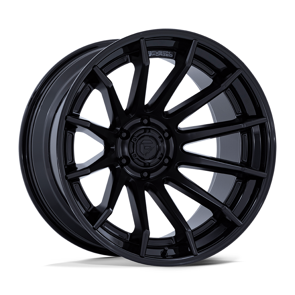 Fuel 1Pc Fc403 Burn 24X12 -44 Matte Black W/ Gloss Black Lip