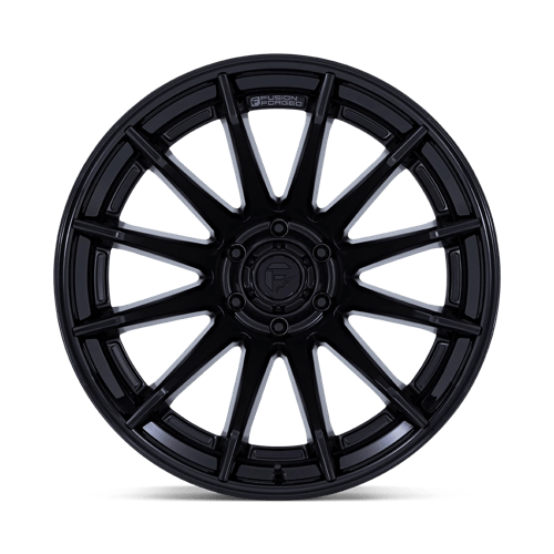 Fuel 1Pc Fc403 Burn 22X12 -44 Matte Black W/ Gloss Black Lip
