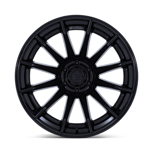 Fuel 1Pc Fc403 Burn 20X10 -18 Matte Black W/ Gloss Black Lip