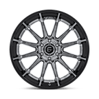 Fuel 1Pc Fc403 Burn 20X10 -18 Chrome W/ Gloss Black Lip