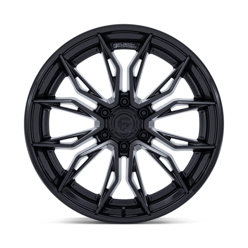 Fuel 1Pc Fc404 Mutiny 22X10 -18 Matte Black W/ Gloss Black Lip