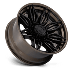 Fuel 1Pc Fc404 Mutiny 20X10 -18 Matte Black W Gloss Bronze Lip
