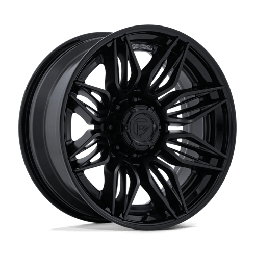 Fuel 1Pc Fc404 Mutiny 20X9 +1 Matte Black W/ Gloss Black Lip