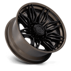Fuel 1Pc Fc404 Mutiny 20X9 +1 Matte Black W Gloss Bronze Lip