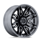 Fuel 1Pc Fc404 Mutiny 20X10 -18 Gloss Black Brushed Dark Tint