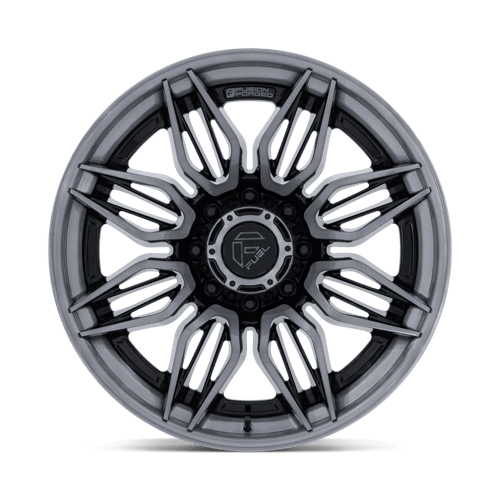 Fuel 1Pc Fc404 Mutiny 20X10 -18 Gloss Black Brushed Dark Tint